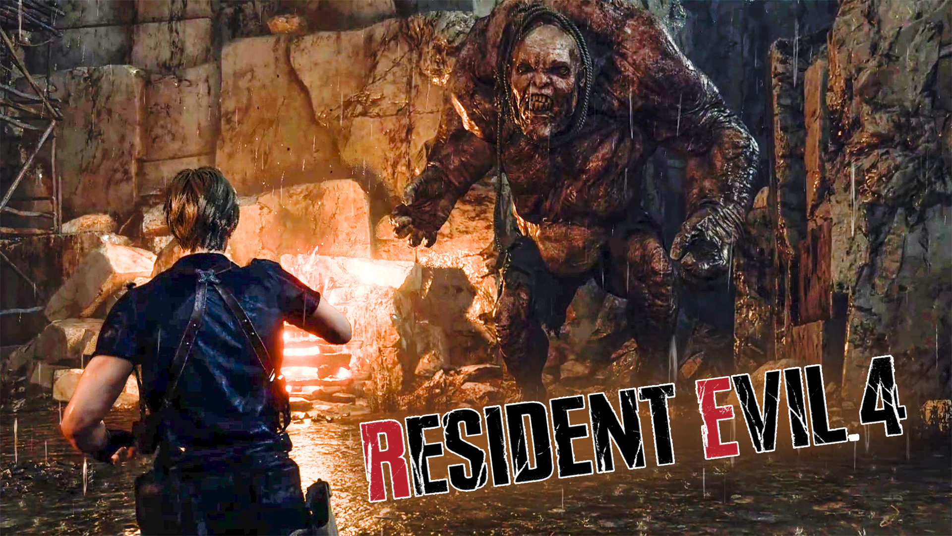 Resident Evil 4 Эль Гиганте Битва с боссом