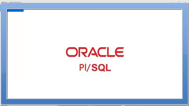 Formation PL/SQL Oracle 12 /18/19C смотреть онлайн