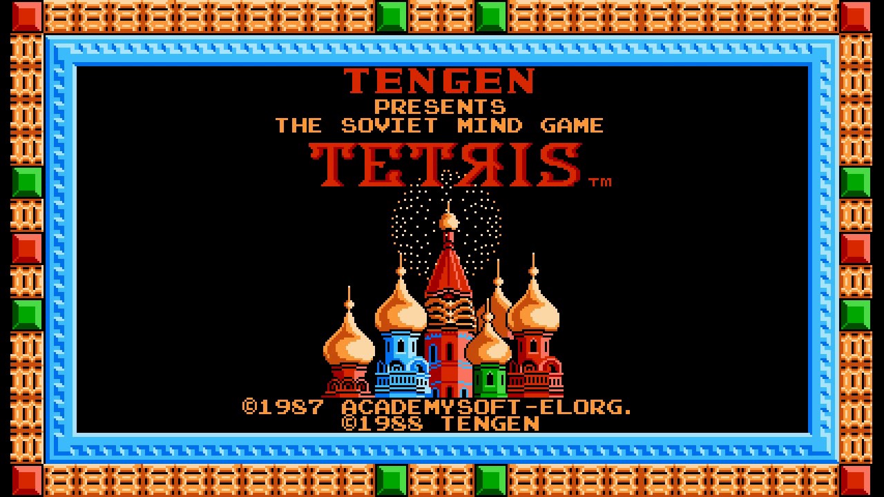 Tetris: The Soviet Mind Game 1987 Gameplay (ДЕНДИ)