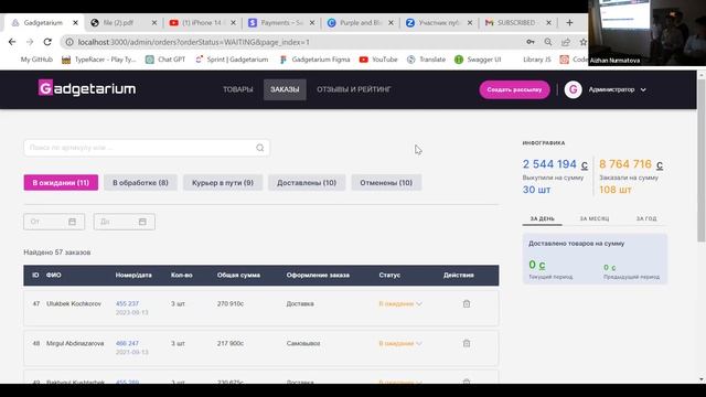 7 потоктун студенттеринин проектеринин прецентациясы 27.03.2023 смотреть онлайн