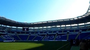 Стадион Черноморец - покрытие из гофробалки (SIN-балки)