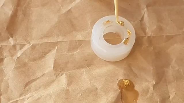 Делаю кольца из эпоксидной смолы с имитацией камня | DIY rings | Resin Tutorial