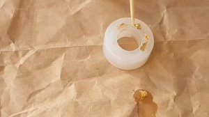 Делаю кольца из эпоксидной смолы с имитацией камня | DIY rings | Resin Tutorial