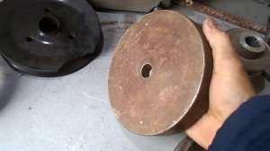Переделанный мотоблок, будет другой шкив.