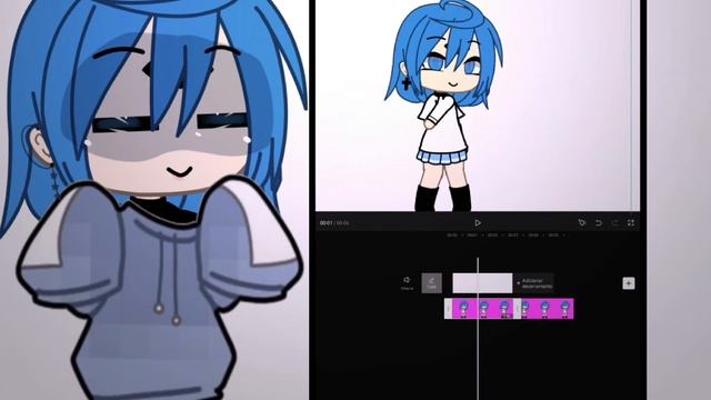 tutorial - how to make shadow in capcut ? (Gacha Life) #gachalife #viral #gachatuber #gachatutorial