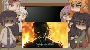 hashira react to nezuko and 10ep(??)|| реакция столпов на незуко и 10 серию