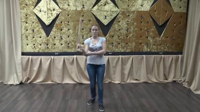 Работа шашкой Основы вращения ©® Ольга Корогодская™, 2014 смотреть онлайн