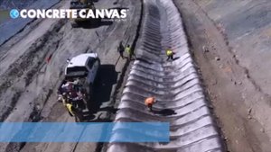 Опыт применения бетонного полотна Concrete Canvas за рубежом. Золотой рудник "Eagle", Юкон, Канада