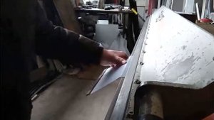 гнем конек фигурный.как сделать конек кровельный. мастерская Альфа-Сталь. оцинкованные элементы.