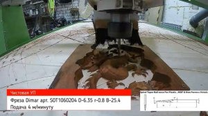 Просто бомбовая фреза для 3D, а так же чем сделать черновую УП быстро.