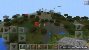 MINECRAFT 0.14.0•СИД НА ДЕРЕВНЮ И 2 ДОМИКА ВЕДЬМЫ