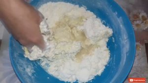Как быстро замесить тесто на вареники или пельмени! ?