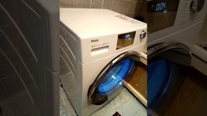 Что бывает при стирке, когда не сняты все транспортировочные железяки! Ст-ая м-а Haier HW 100-B1487