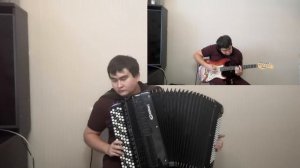 Rammstein du hast cover by bayan Рамштайн на баяне
