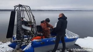 Погнали на смотрины . Аэролодка Пиранья-1М