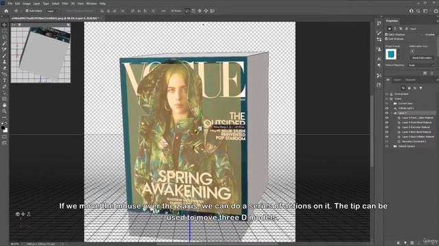 Photoshop 2021 for beginer  [3D model creation] смотреть онлайн