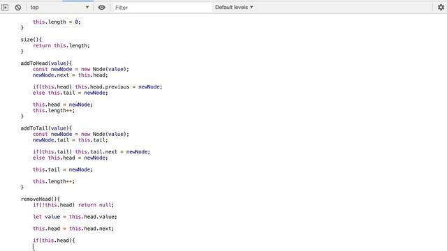 Алгоритмы и структуры данных. LinkedList [javascript]