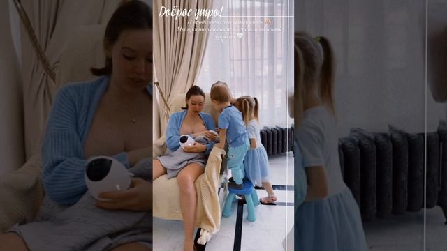 Сделавшая пластику груди Анастасия Костенко показала, как кормит новорожденного сына