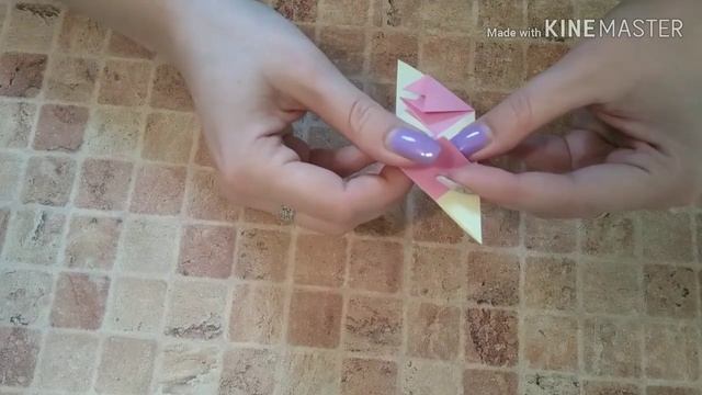 Кусудама. Шар из бумаги в технике оригами. video tutorial