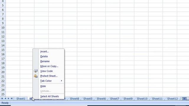 Introduction to Spreadsheet Using Excel || Worksheet, Row, Column and Range Of Cell