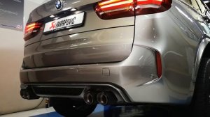 Akrapovic Exhaust Systems BMW X 5 M F85 installed!