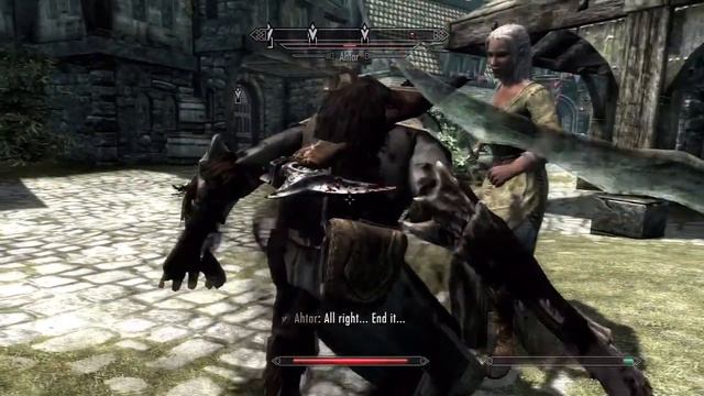 The Elder Scroll V - Skyrim - My werewolf is broken смотреть онлайн