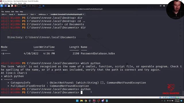 Exploiting AD - Part 2 [Active Directory Hacking] -- TryHackMe LIVE! смотреть онлайн