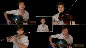 "Tell me ma" - Irish tune - Violin, flute and guitar cover