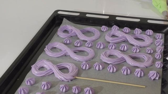 БЕЗЕ Меренга на палочке ЦВЕТЫ ИЗ БЕЗЕ Мастер - класс
