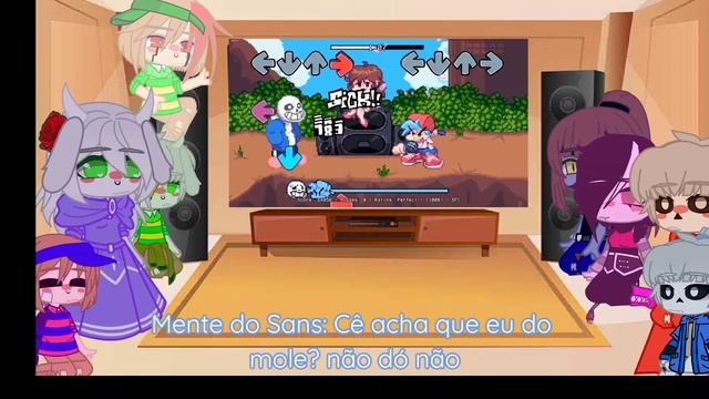 Undertale react a Friday Night funkin - a beautiful day outside (Rafa Titan Ribeiro//??) смотреть онлайн