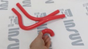 Силиконовые патрубки печки (отопителя) Ока 111