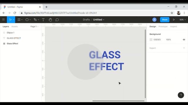 How to create Glass effect in Figma смотреть онлайн