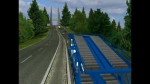 Euro Truck Simulator 2008 load to MALMO with MB Actros TITAN part2