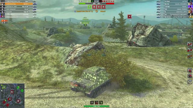 Tier VIII - Ho-Ri Type I (Stock) - Canal (Loss, but Survived) смотреть онлайн