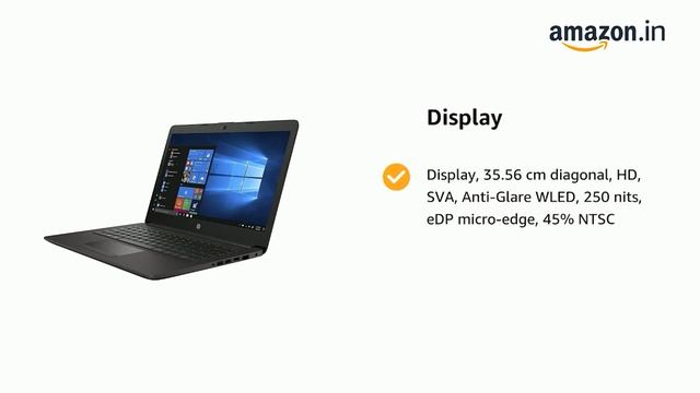 HP 247 G8 Laptop (Athlon P-3045B HD/ 14" HD (35.56 cms) /8GB RAM DDR4 /1TB HDD / W11 SL) смотреть онлайн