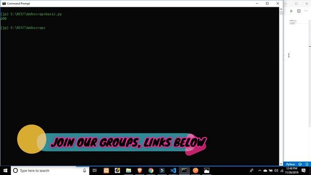 web scraping with python | python web scraping tutorials in Telugu -1