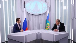 ? #ПрямойЭфир: Интервью Министра иностранных дел России С.В.Лаврова телеканалу RT