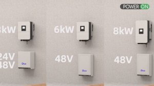Однофазный низковольтный инвертор Deye LP1 мощностью 3–8 кВт