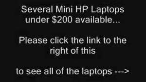 HP Mini Laptop Deals - Under $200