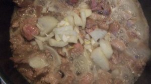 Паста из свинины со сметаной