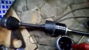 Нива сломало правый внутренний шрус . Замена на стелокс.