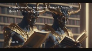 АудиоКнига. Архимагическая Академия. Книга 1. Глава 39. День 15. Старый демон.