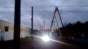 Замыкание на подстанции в Польше⚡️