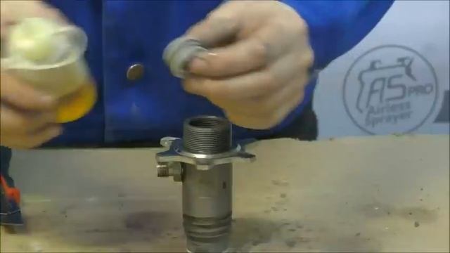 ? Техническое обслуживание окрасочного аппарата ASPRO-2100® и самостоятельный сервис.