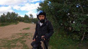 ЕЗДА ПО ПЕСКУ НА МОНОКОЛЕСЕ