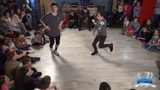 2 SEMIFINAL | HIP-HOP BATTLES 1x1 beginners | DVINA DANCE FEST смотреть онлайн