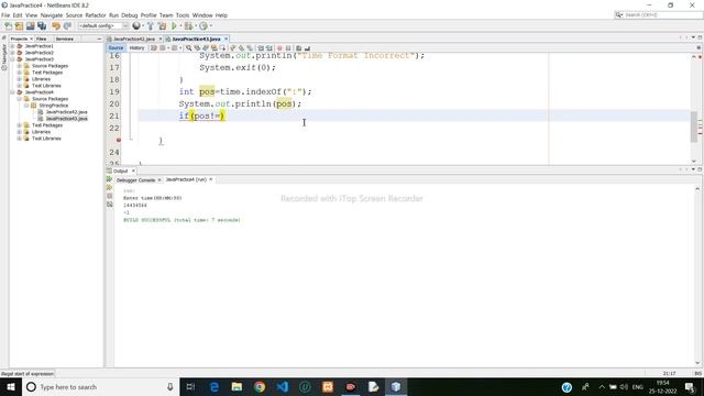 Java Practice 4 - 1 | Java Programs | Strings