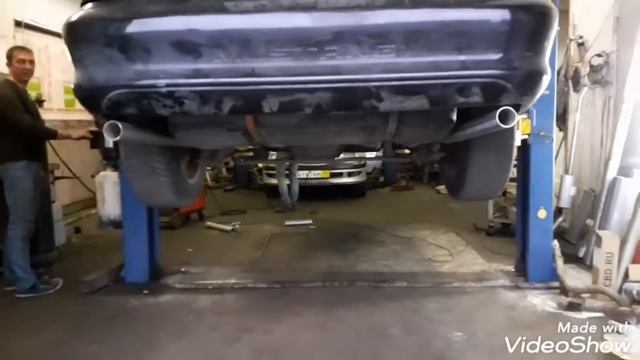 Тюнинг глушителя Ford Mustang 1995 года смотреть онлайн