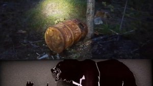 Охота с ВСЛ и ЗСЛ на медведя.  Karhumetsästys Karjalassa.