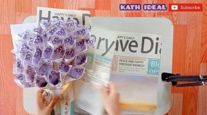 How to make easy Money Bouquet/Easy Tutorial/Surprise Idea/Kath Ideal